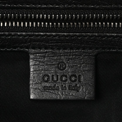 Gucci Monogram Bamboo Bullet Bag Black 6 of 11