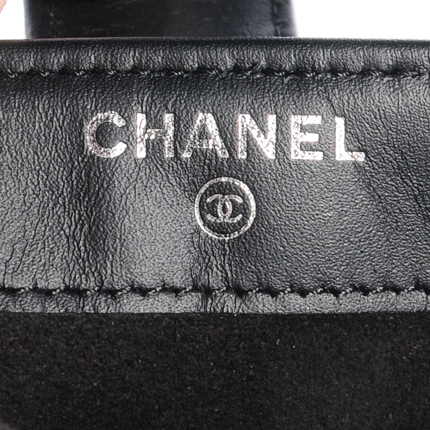 Chanel Patent Quilted Mini Phone Clutch Black 7 of 9