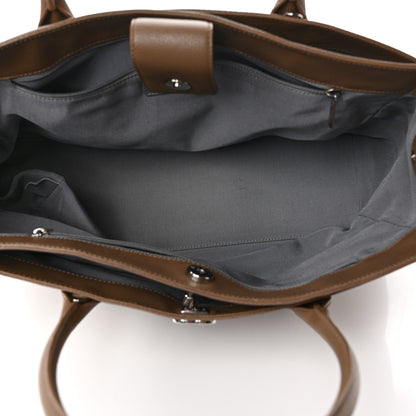 Chanel Calfskin Cerf Executive Shopper Tote Light Brown 5 of 11