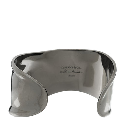 Tiffany Ruthenium Small Elsa Peretti Left Wrist Bone Cuff Bracelet 2 of 3