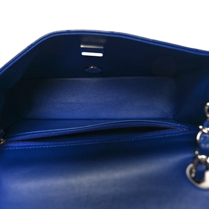 Chanel Lambskin Quilted Mini Rectangular Flap Royal Blue 5 of 11