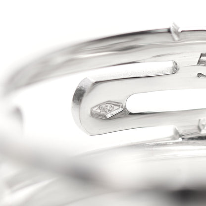 Bulgari 18K White Gold Parentesi Band Ring 59 8.75 4 of 6