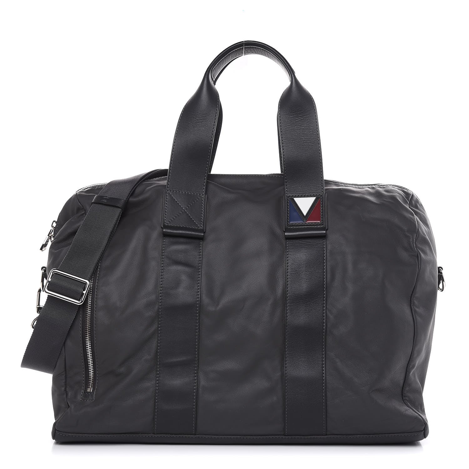 Louis Vuitton Calfskin Gaston V Start MM Asphalt 1 of 10