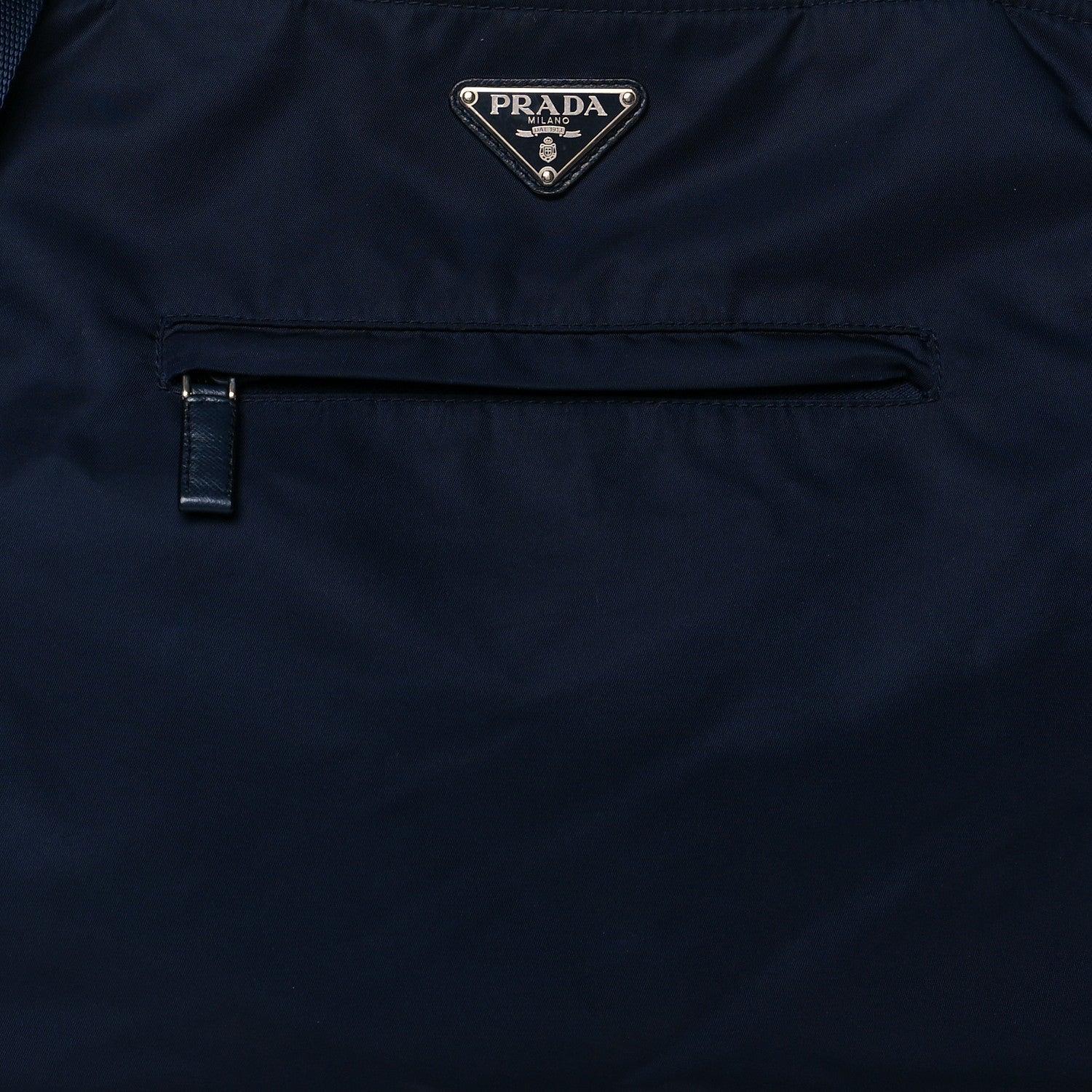 Prada Nylon Tote Navy 7 of 13