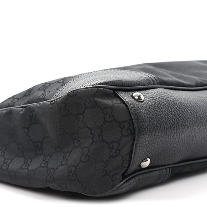 Gucci Monogram Medium Princy Tote Black 9 of 10