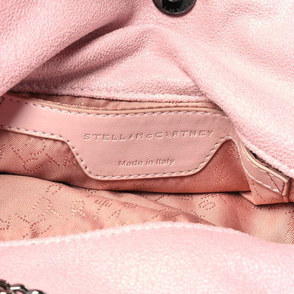 Stella McCartney Shaggy Deer Mini Falabella Fold Over Tote Pink 6 of 9