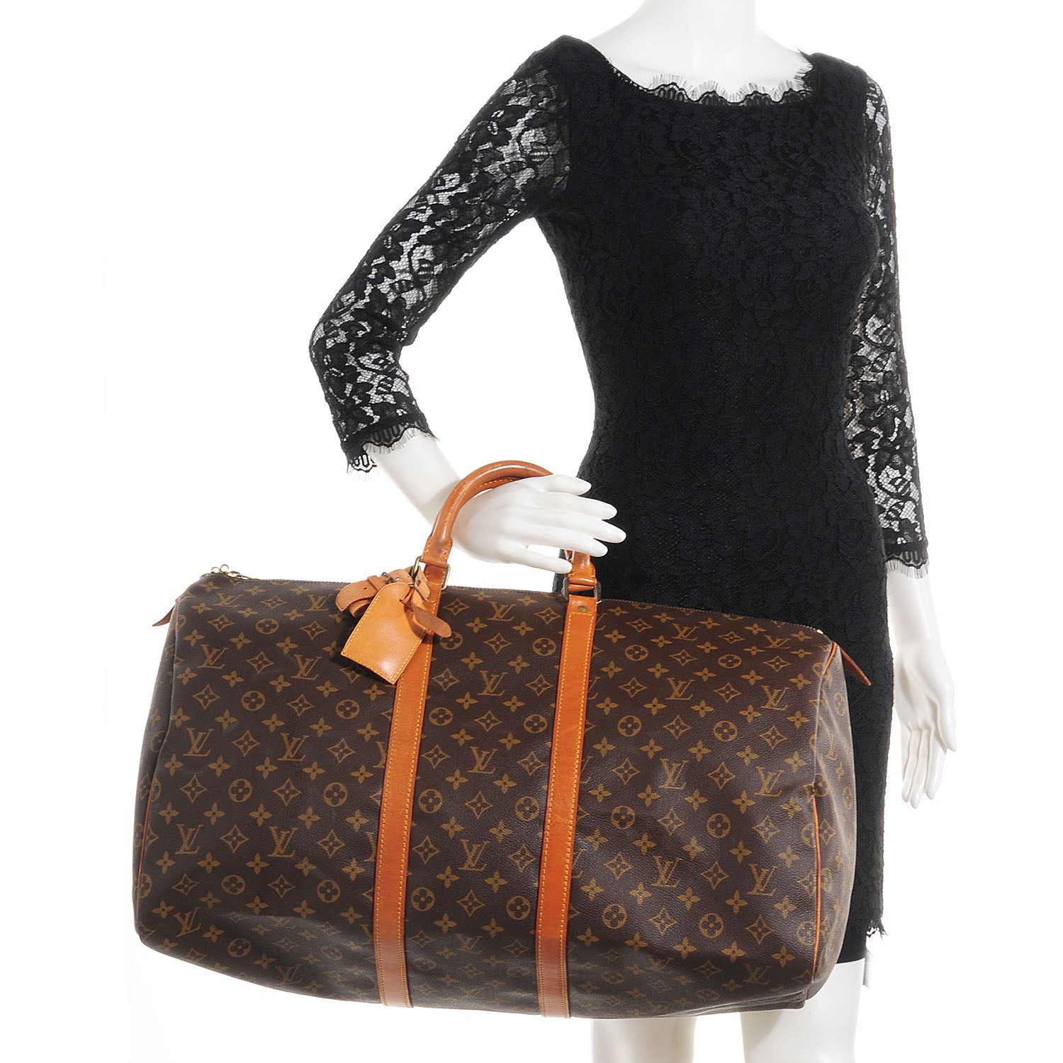 Louis Vuitton Monogram Keepall 55 2 of 9