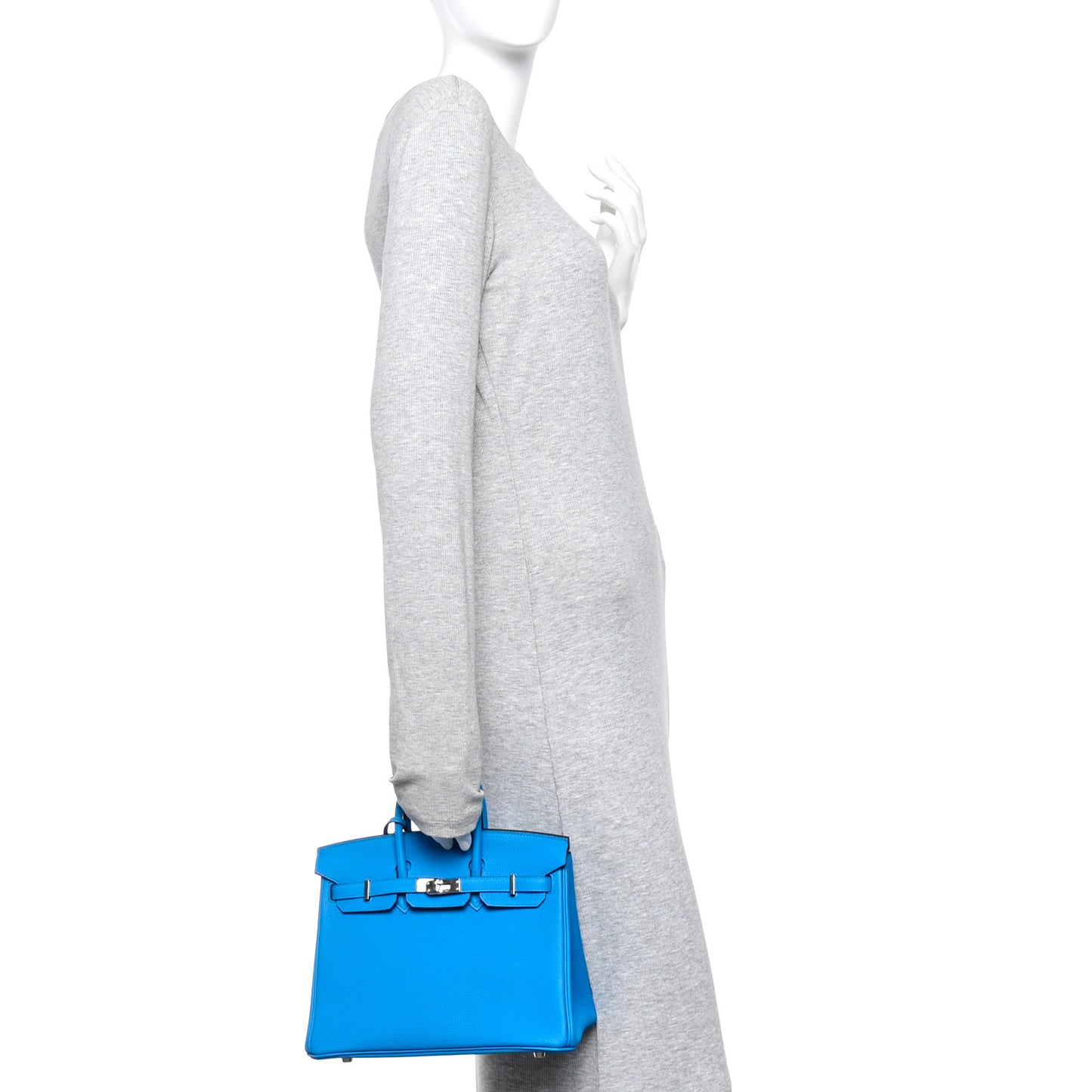 Togo Birkin 25 Bleu Zanzibar