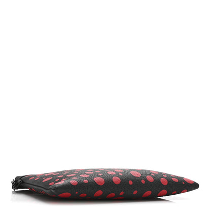 Louis Vuitton LV X YK Taurillon Monogram Pochette To-Go Black Red 4 of 10