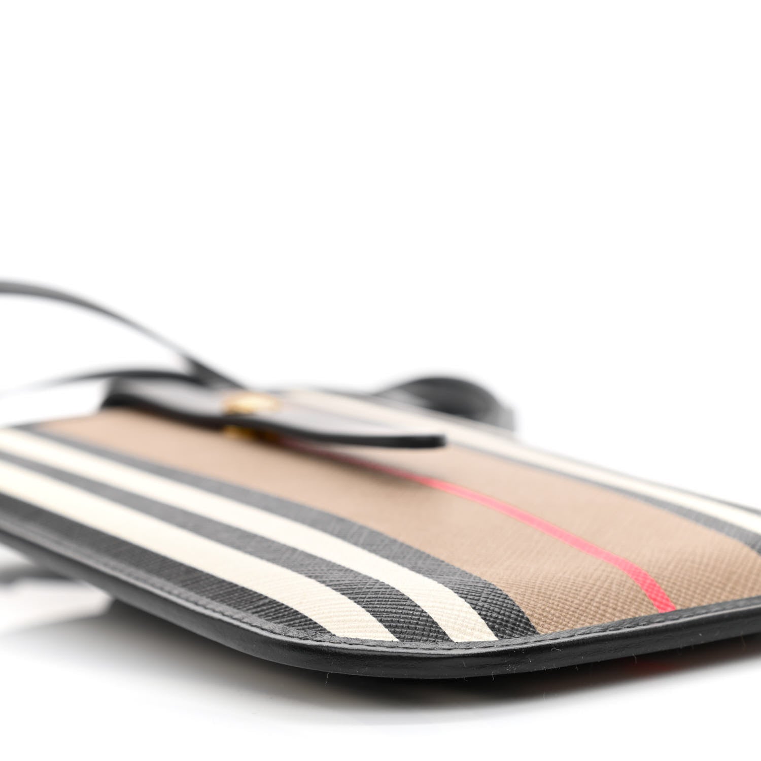 Burberry E-Canvas Calfskin Icon Stripe Anne Phone Case With Strap Archive Beige 10 of 11