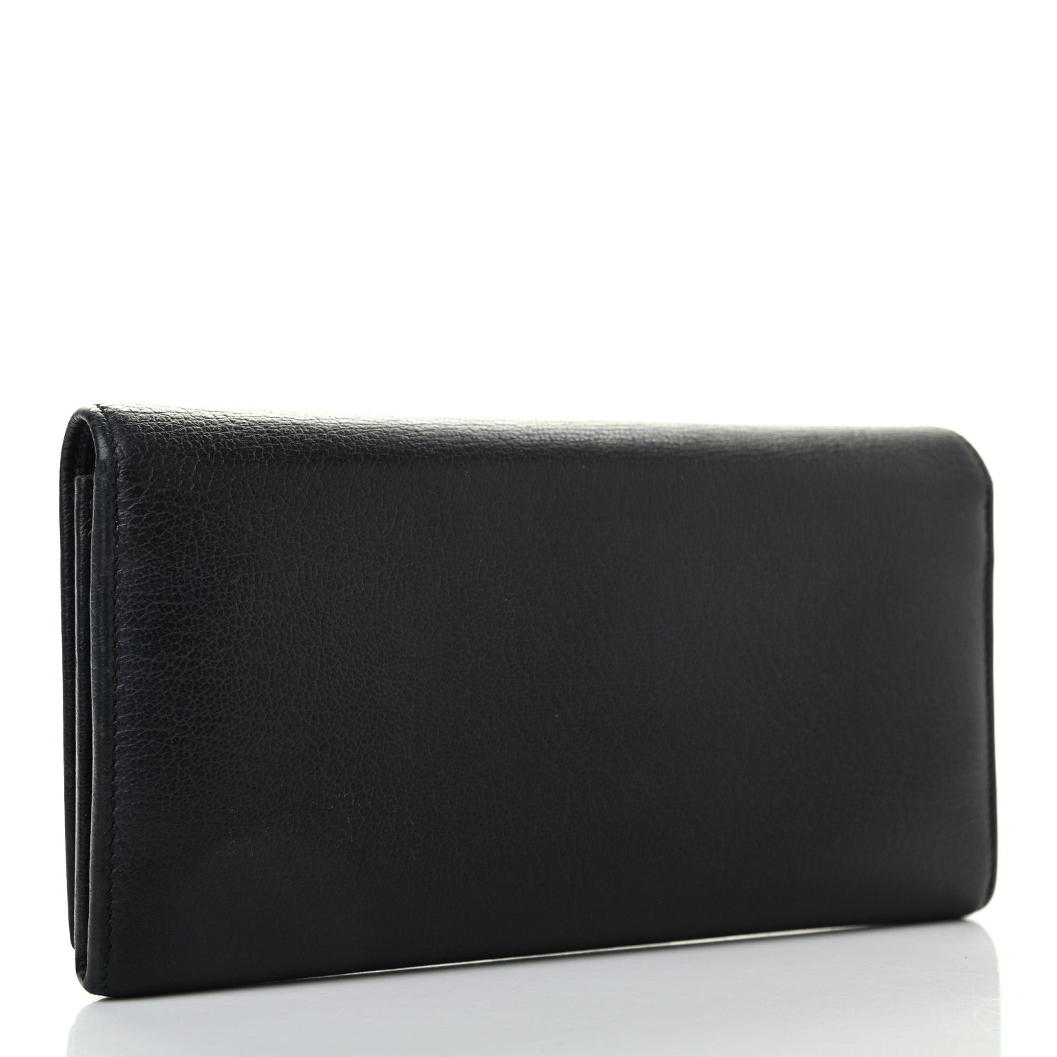 Saint Laurent Chevre Belle De Jour Flap Wallet Black 2 of 5