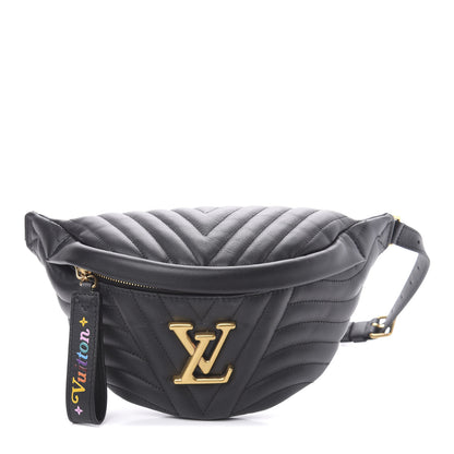 Louis Vuitton Monogram New Wave Bumbag Black 1 of 9
