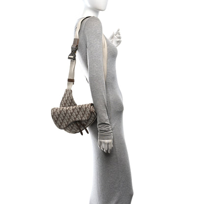 Christian Dior X CACTUS JACK Oblique Saddle Bag Coffee 2 of 10
