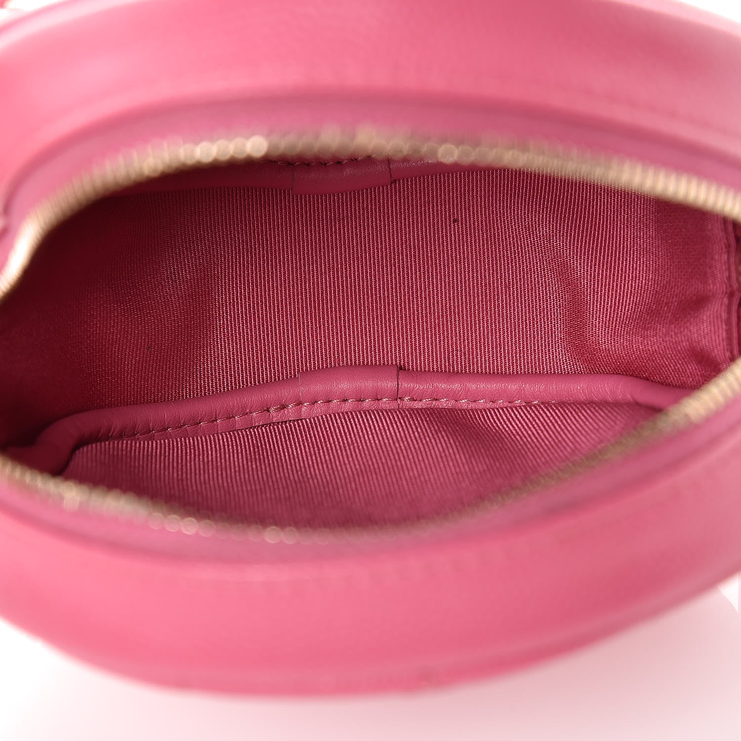 Chanel Caviar Quilted Round Clutch With Chain Pink 5 of 8