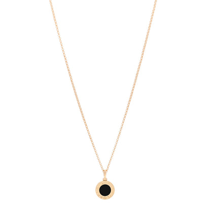 Bulgari 18K Yellow Gold Black Onyx BVLGARI BVLGARI Pendant Necklace 1 of 6