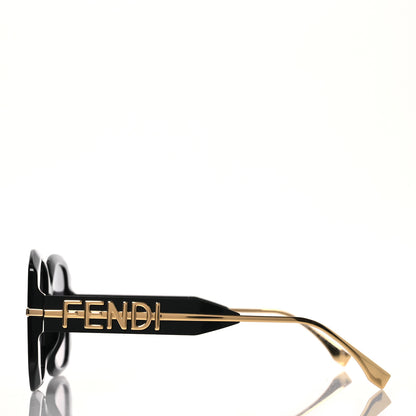 Fendi Acetate Fendigraphy Sunglasses FE40065I Black 3 of 8