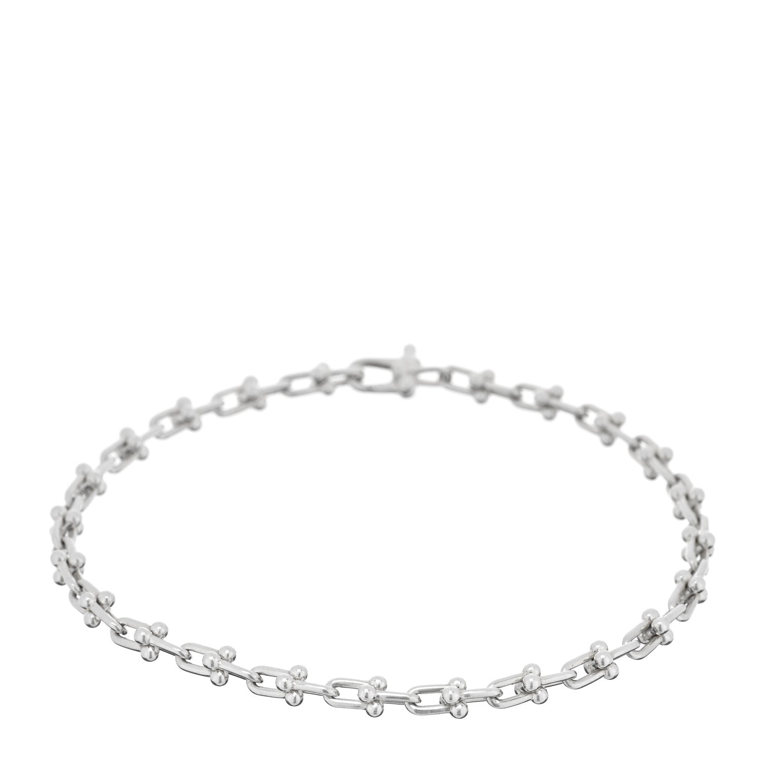 Tiffany Sterling Silver Micro HardWear Link Bracelet 1 of 3