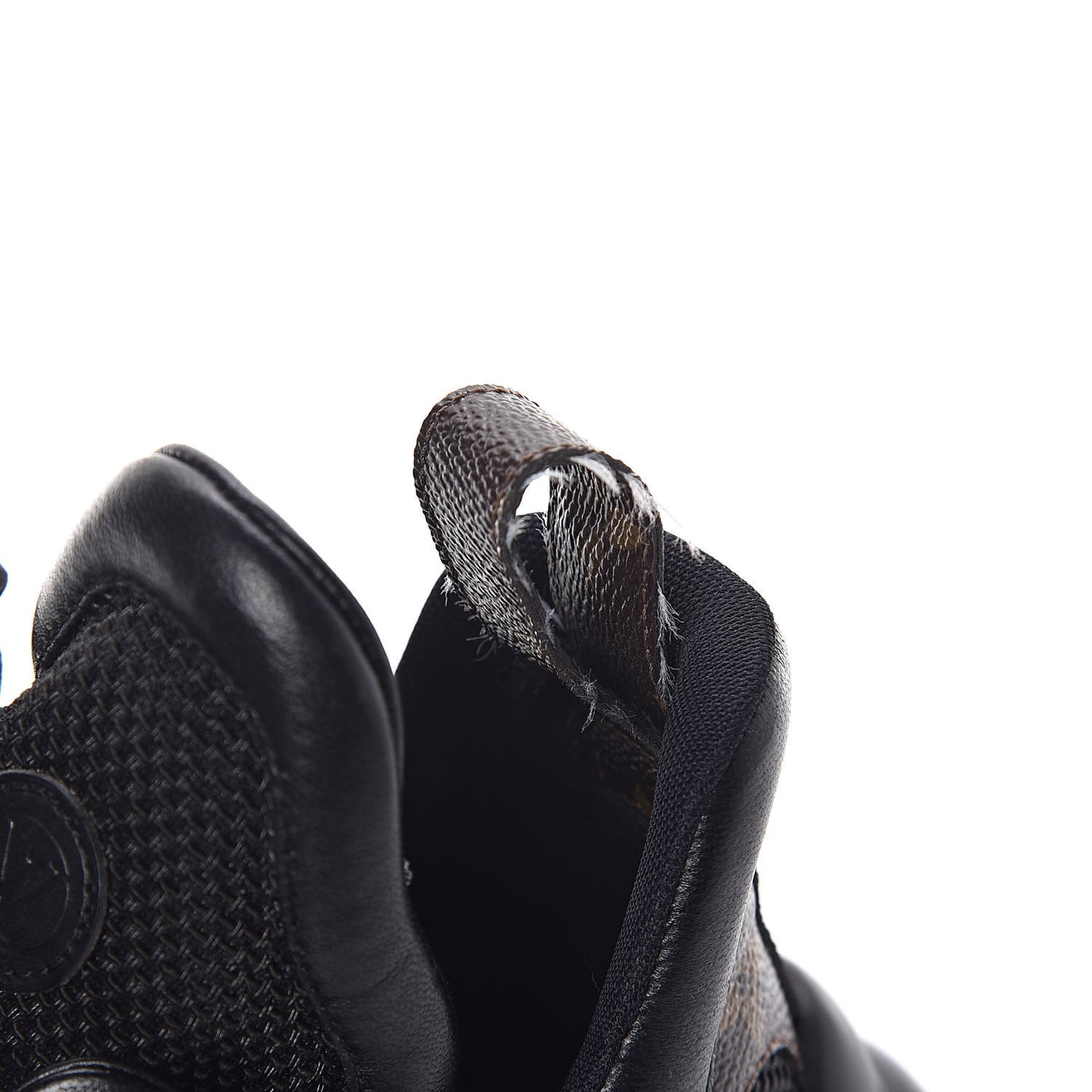 Calfskin Patent Monogram LV Archlight Sneakers 37 Black