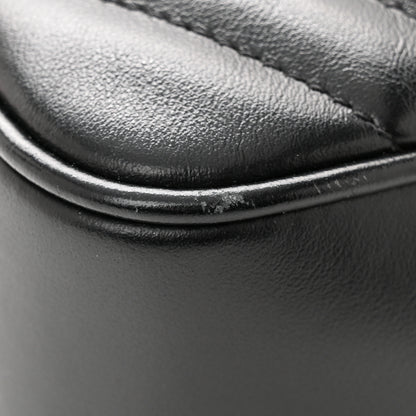 Saint Laurent Calfskin Matelasse Monogram Lou Camera Bag Black 11 of 12