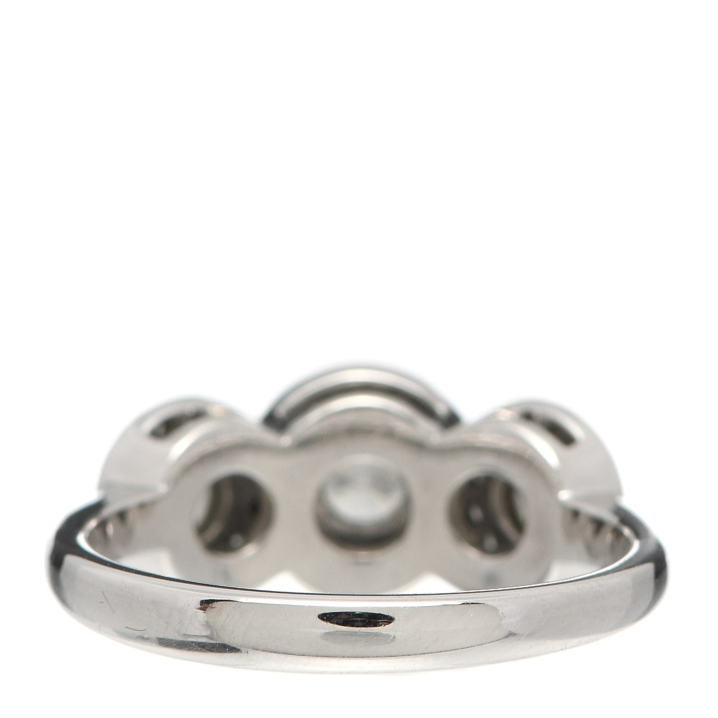 Platinum Diamond Circlet Ring 53 6.5