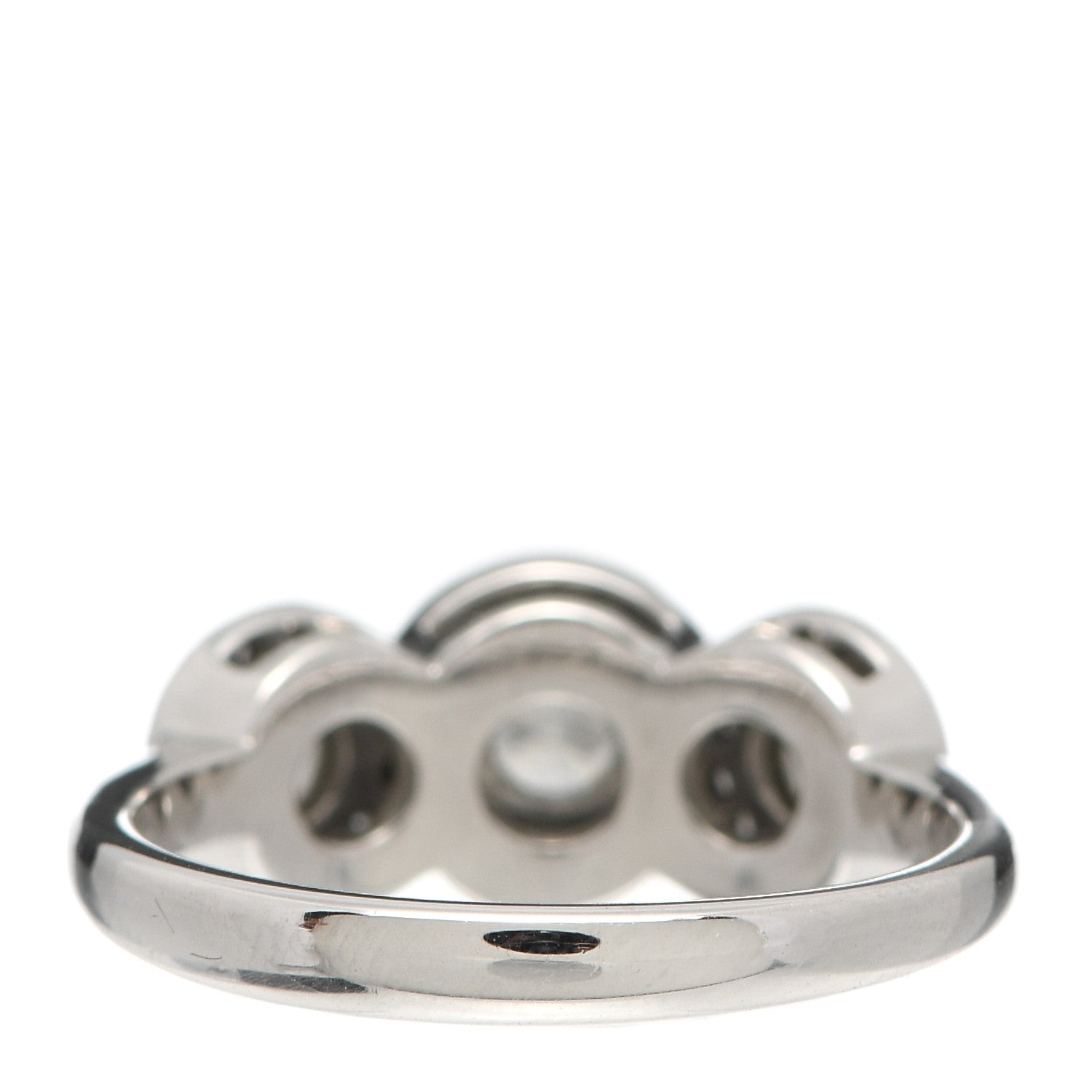 Tiffany Platinum Diamond Circlet Ring 53 6.5 3 of 6