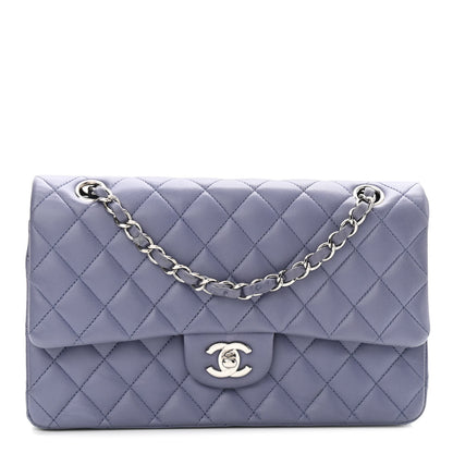 Chanel Lambskin Quilted Medium Double Flap Light Purple 1 of 16