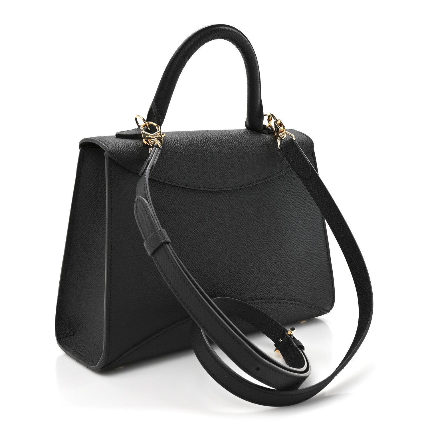 Moynat Carat Calfskin Gabrielle PM Black 3 of 10