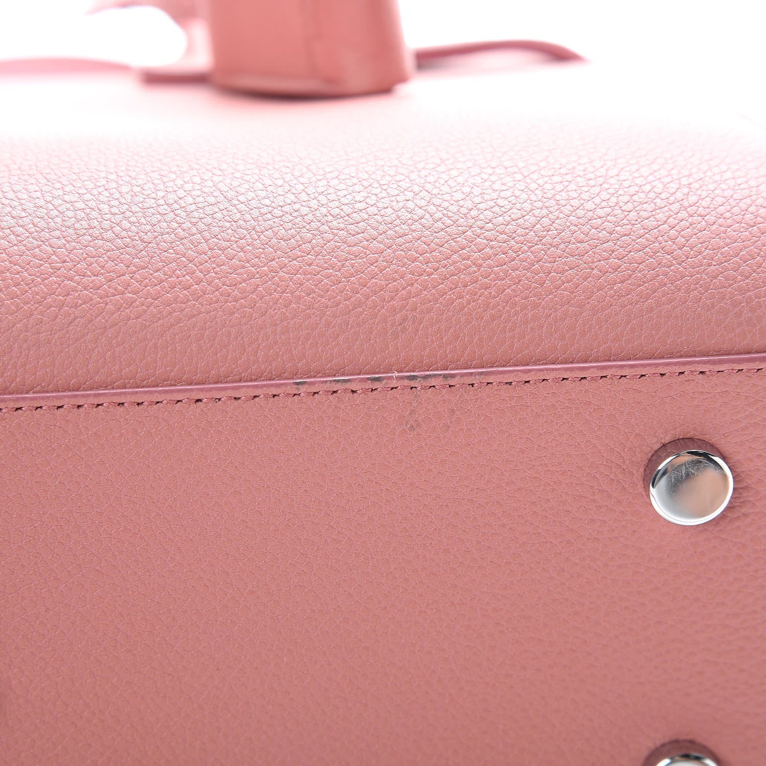 Saint Laurent Grained Calfskin Baby Sac De Jour Dark Rose 11 of 13