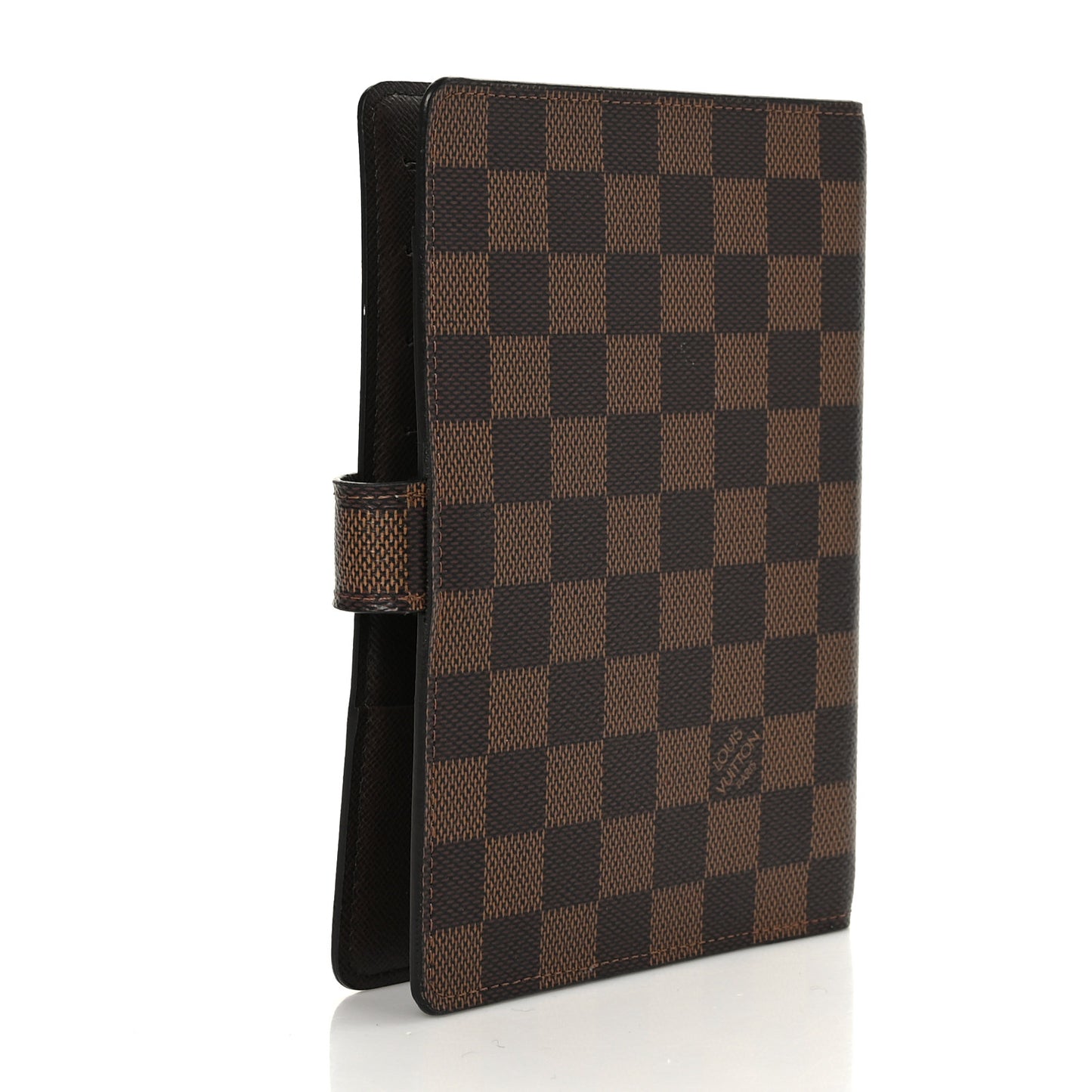 Damier Ebene Medium Ring Agenda Cover