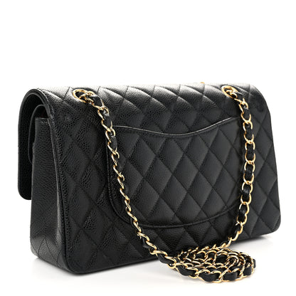 Chanel Caviar Quilted Medium Double Flap Black 3 of 11