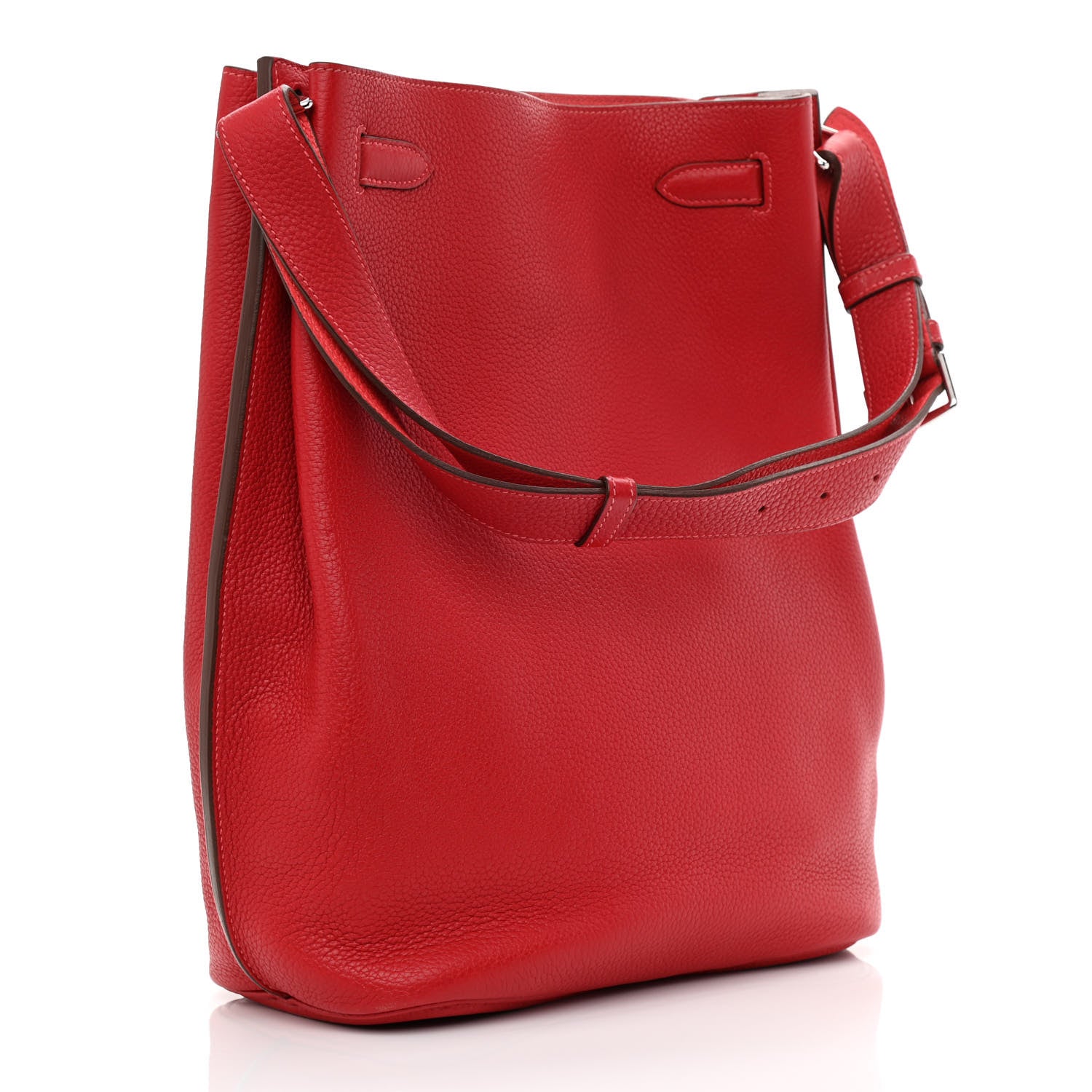 Hermes Togo So Kelly 26 Rouge Casaque 4 of 12