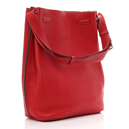 Hermes Togo So Kelly 26 Rouge Casaque 4 of 12
