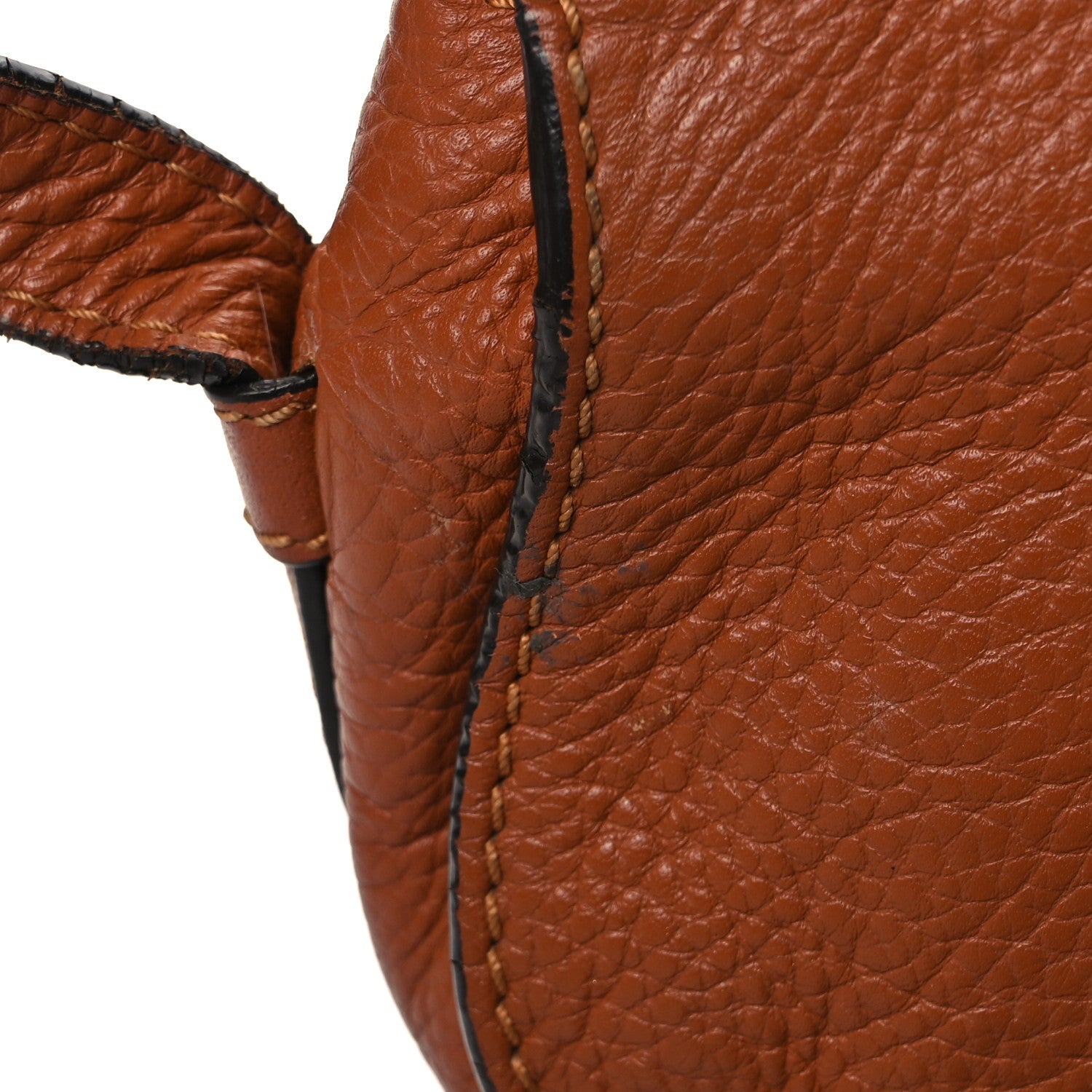 Chloe Calfskin Mini Marcie Round Crossbody Bag Tan 12 of 12