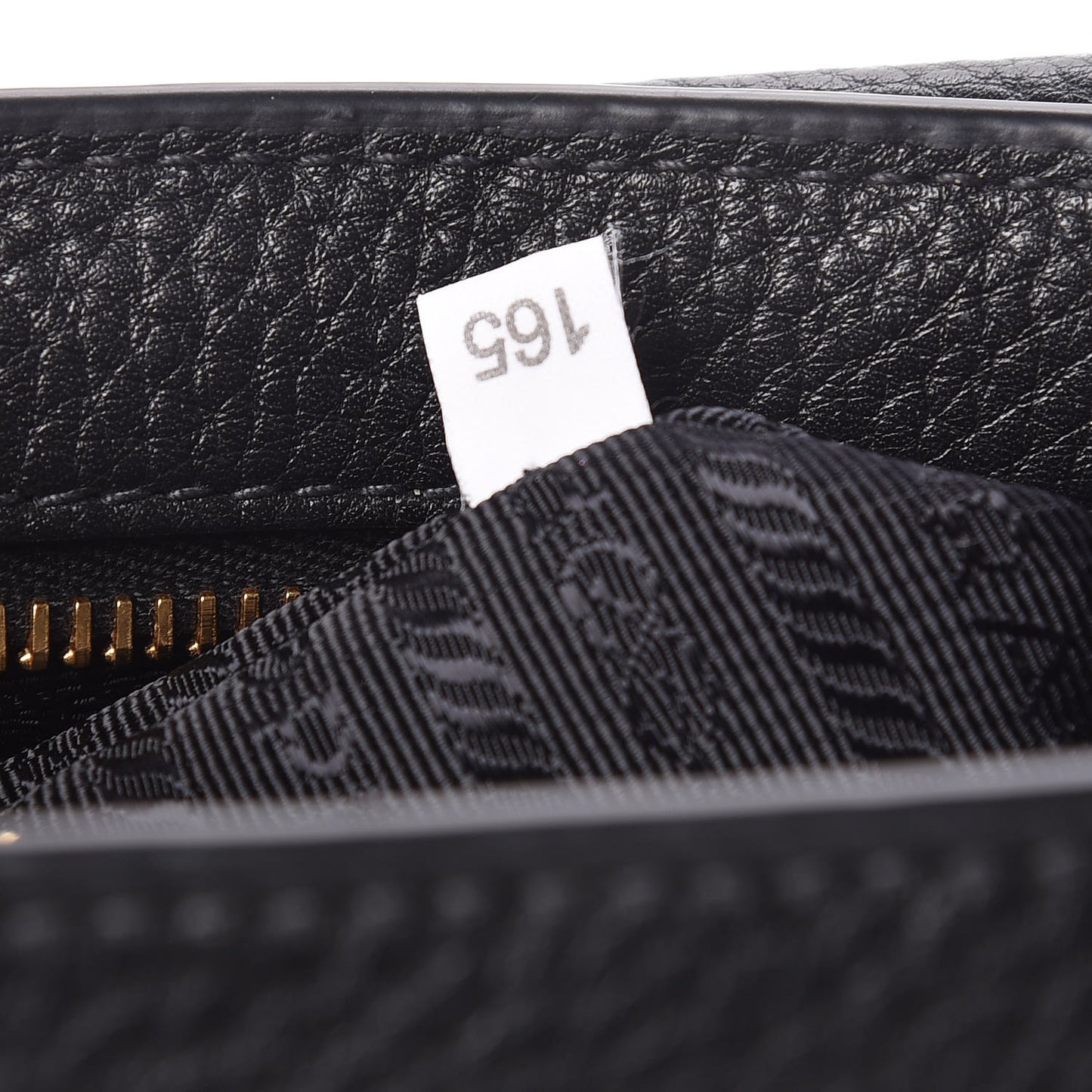 Vitello Daino Double Buckle Messenger Bag Black