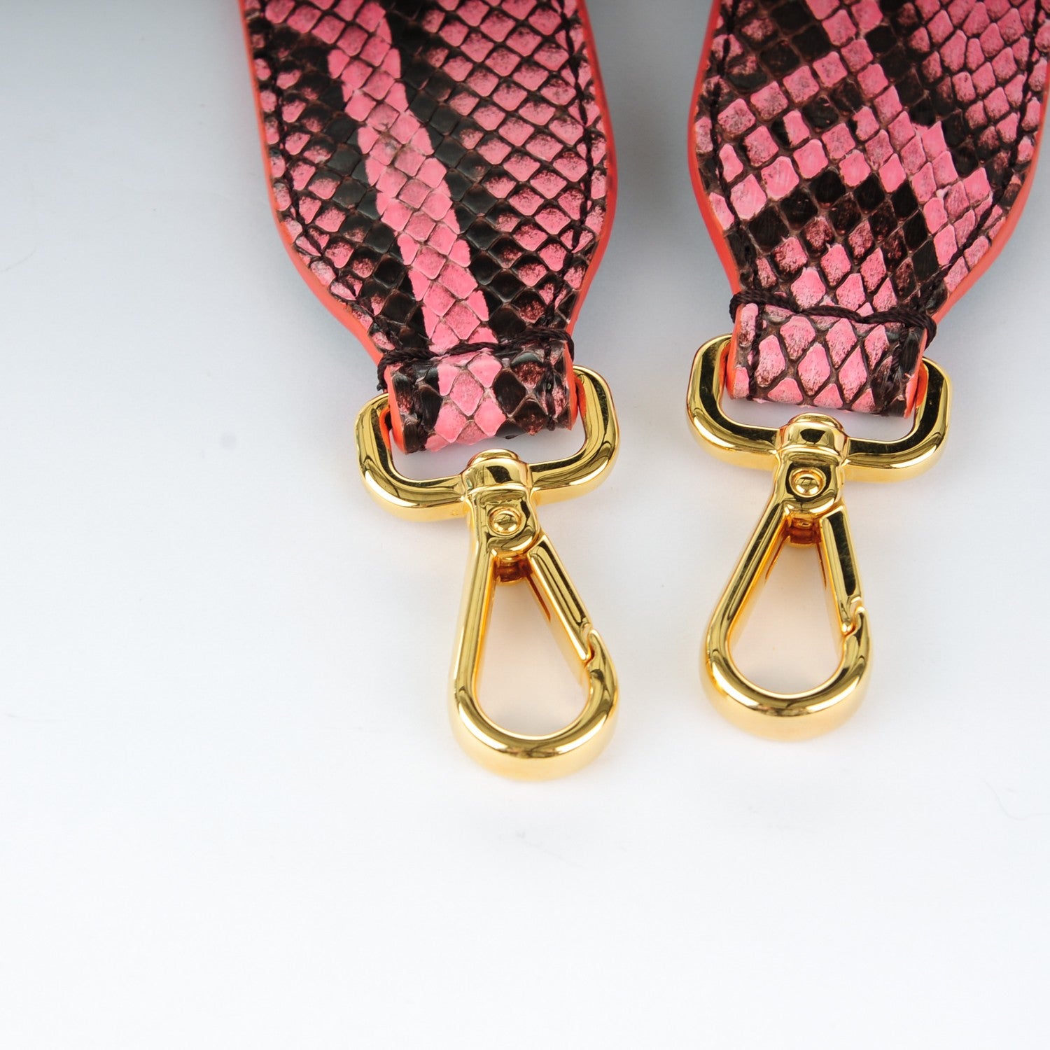 Fendi Shiny Python Vitello Dolce Strap You Lollypop Equatore 3 of 4