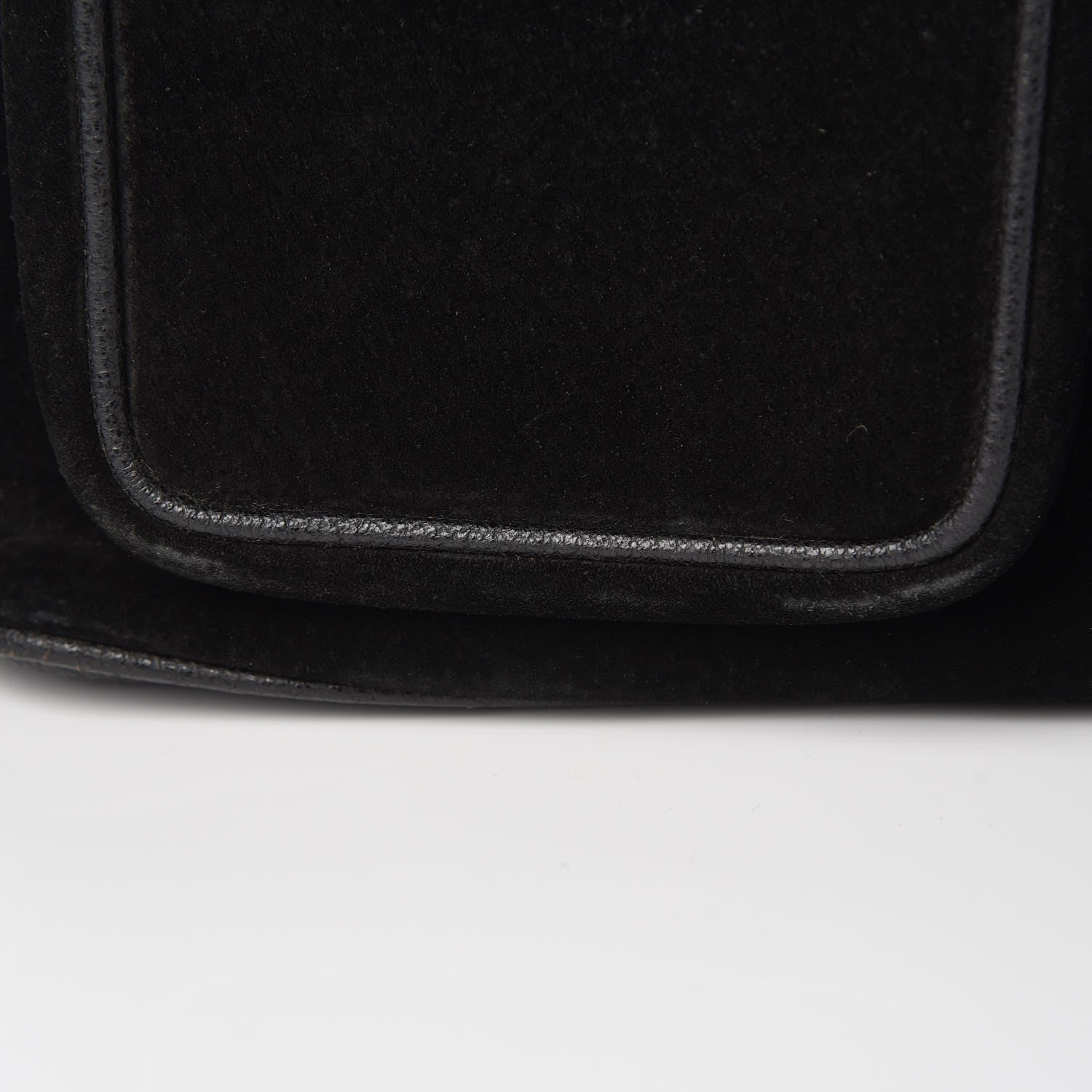 Gucci Suede Bamboo Backpack Black 12 of 16