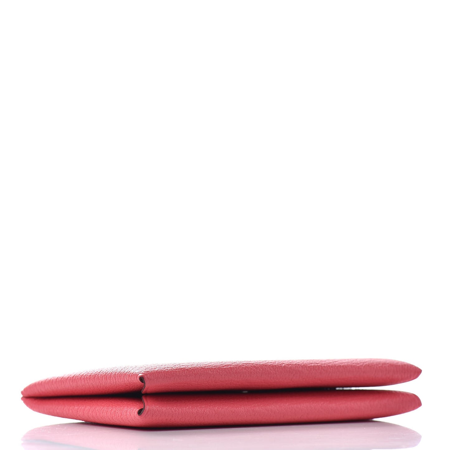 Chevre Mysore Calvi Card Case Rose Lipstick