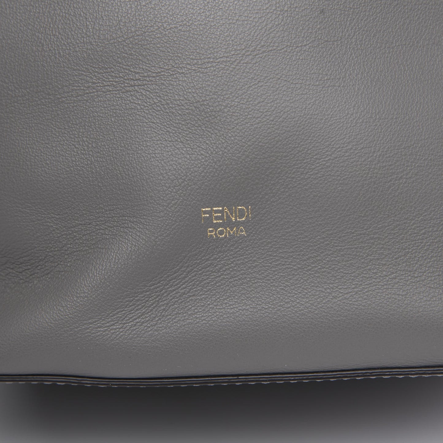 Vitello Grace Matte F is Fendi Grande Mon Tresor Bucket Bag Argilla