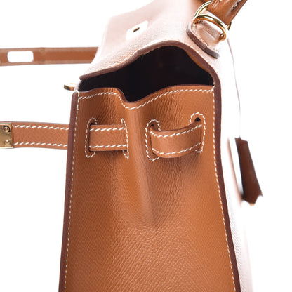 Hermes Epsom Kelly Sellier 25 Gold 44 of 46