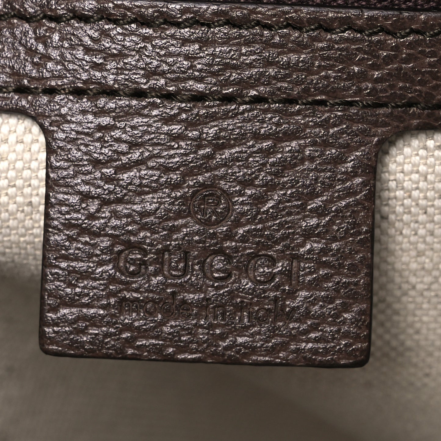 GG Supreme Monogram Web Small Ophidia Messenger Bag Brown