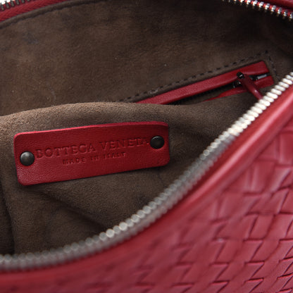 Bottega Veneta Nappa Intrecciato Nodini Crossbody Messenger Red 6 of 12
