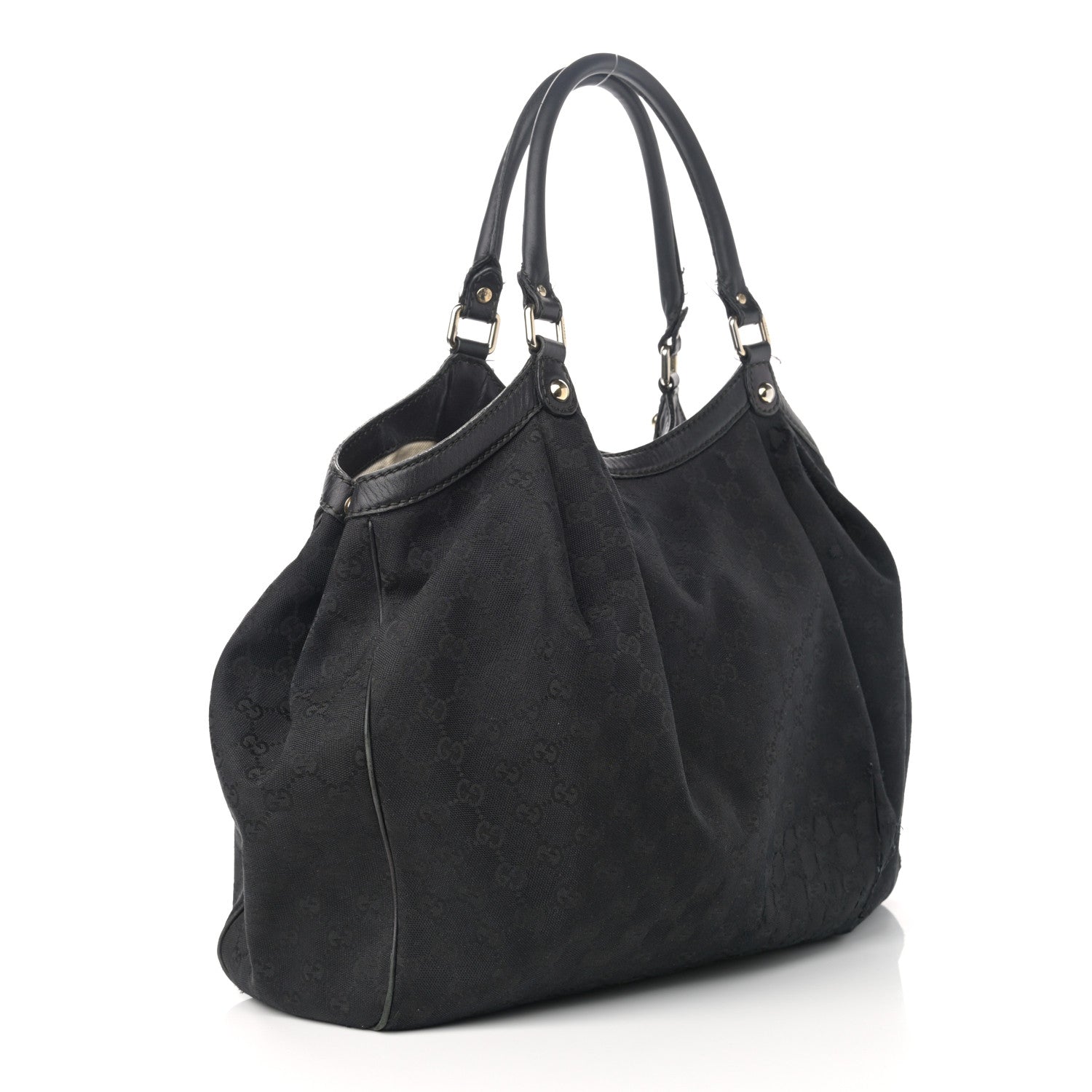Gucci Monogram Large Sukey Black 3 of 16