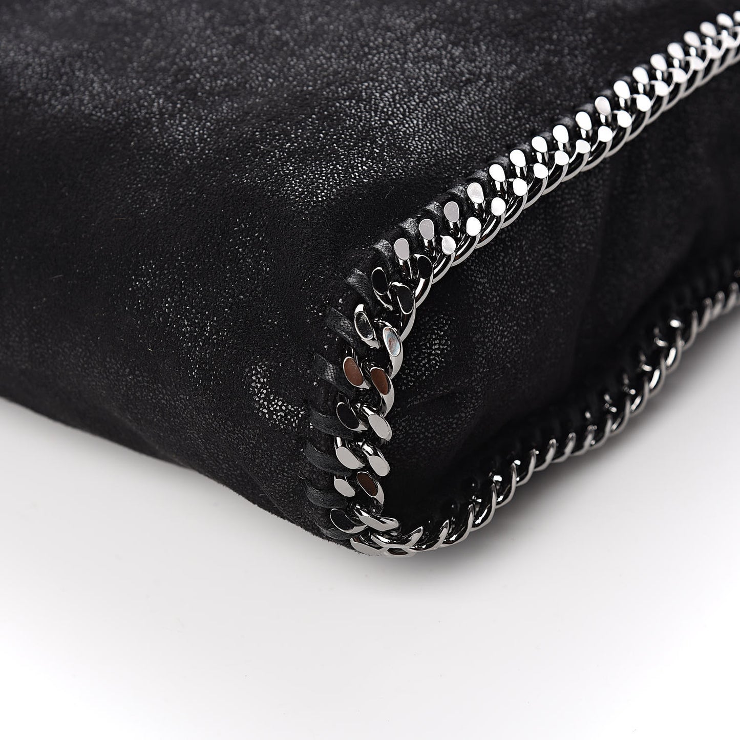 Shaggy Deer Small Falabella Tote Black