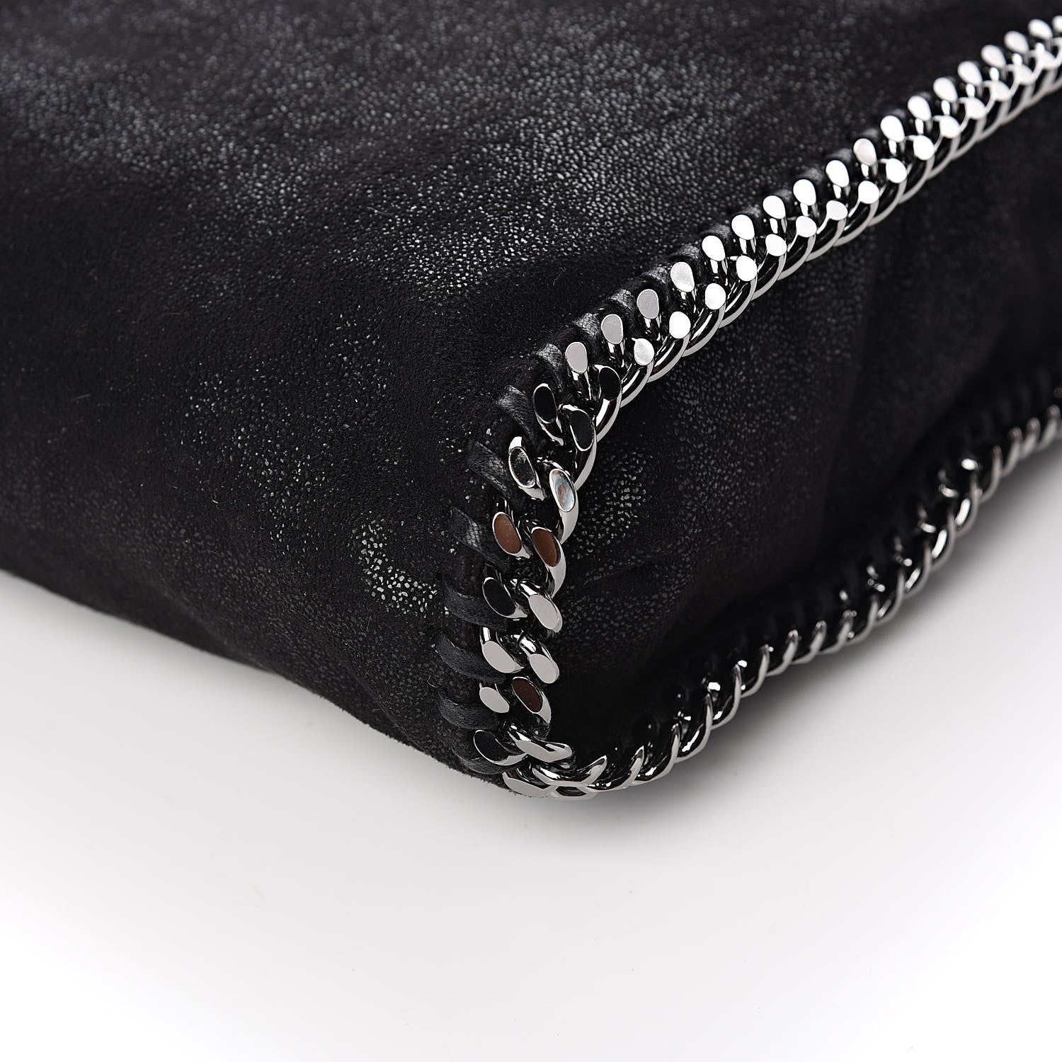 Stella McCartney Shaggy Deer Small Falabella Tote Black 9 of 10