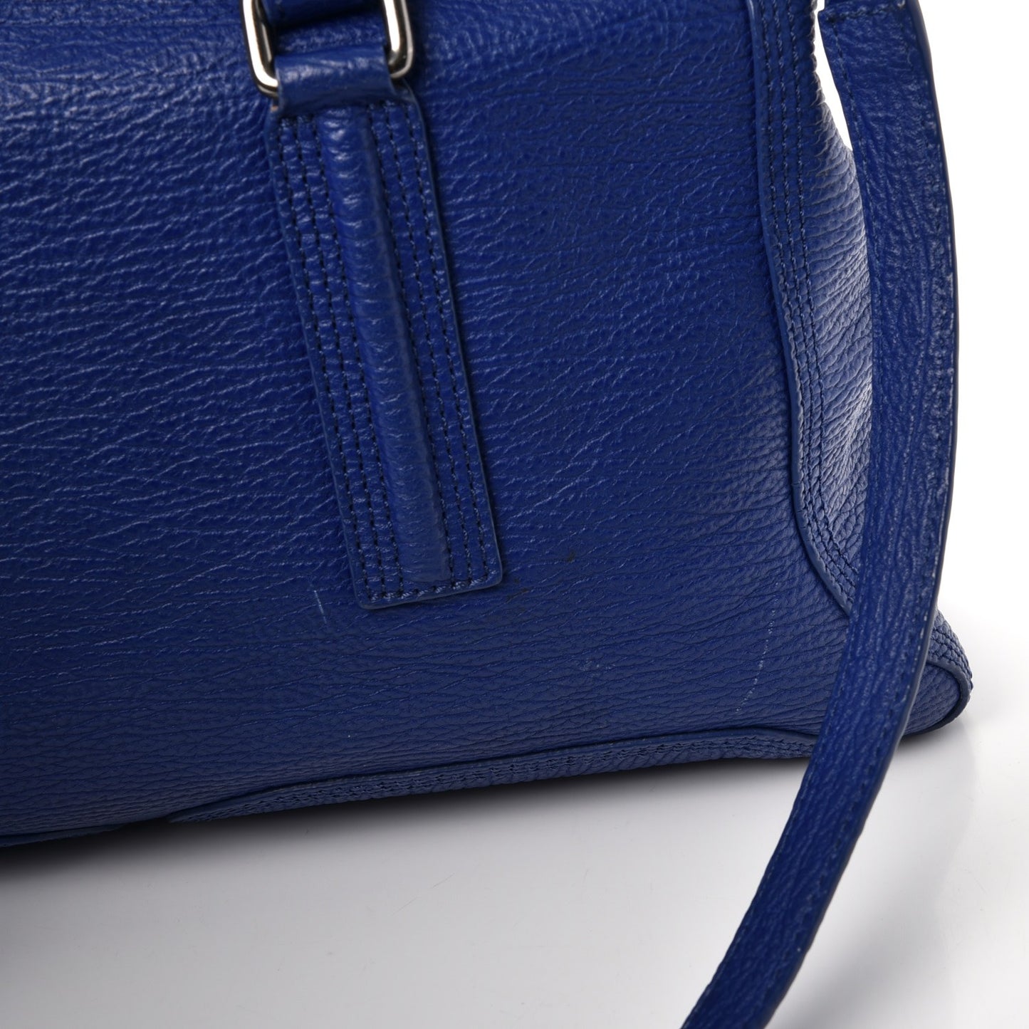 3.1 Textured Calfskin Large Pashli Satchel Cobalt