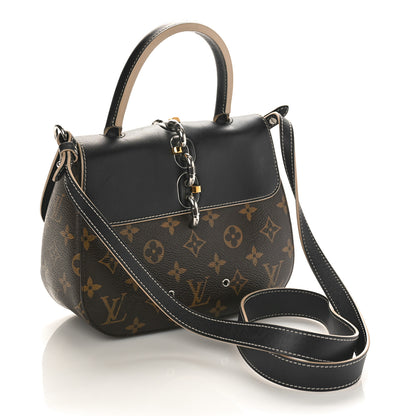Louis Vuitton Calfskin Monogram Chain It Bag PM Black 3 of 8
