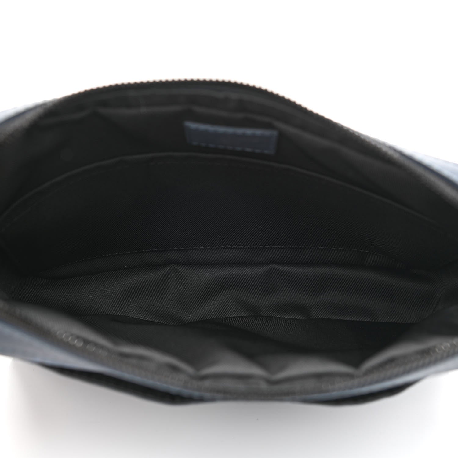 Louis Vuitton Calfskin Monogram Shadow Duo Messenger Navy Blue 5 of 11