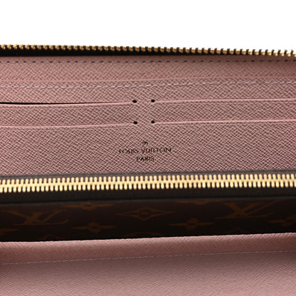 Louis Vuitton Monogram Clemence Wallet Rose Ballerine 5 of 7