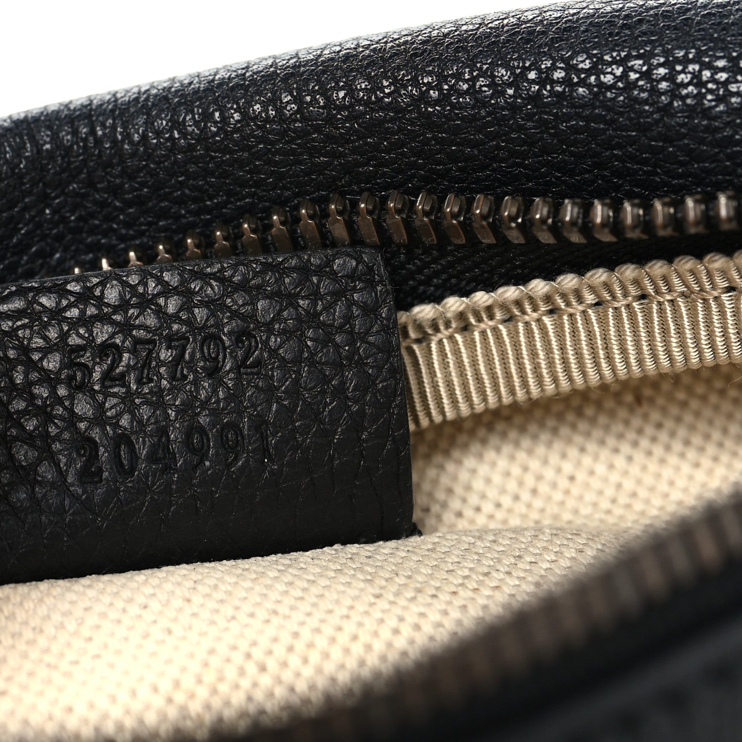 Gucci Grained Calfskin Small Logo Belt Bag Black 7 of 10