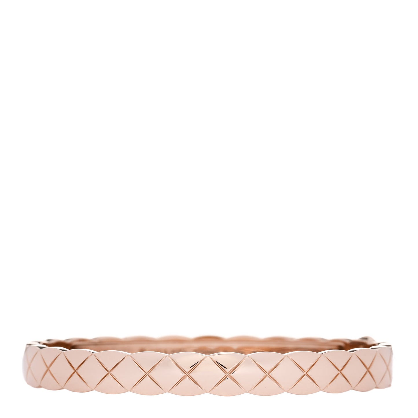 18K Beige Gold Coco Crush Bangle Bracelet S